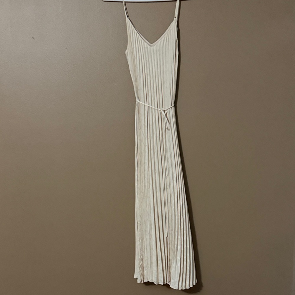 Banana Republic Cream Maxi Dress